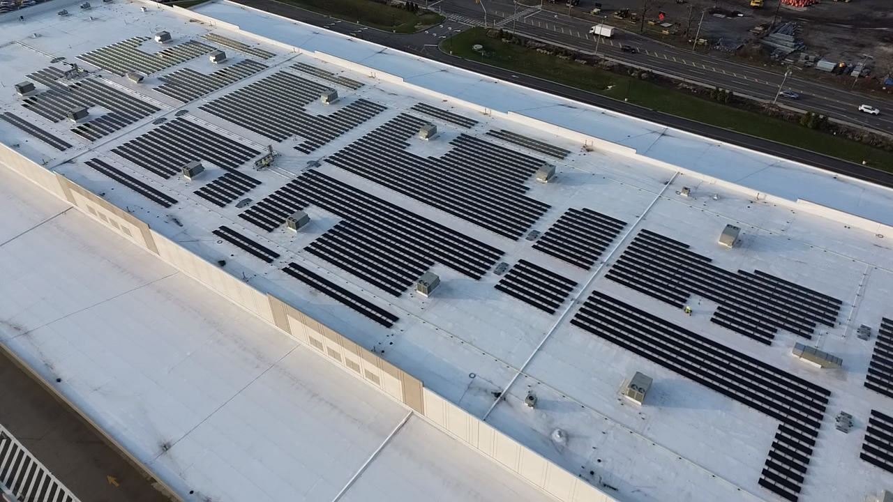Zholares solar installation project