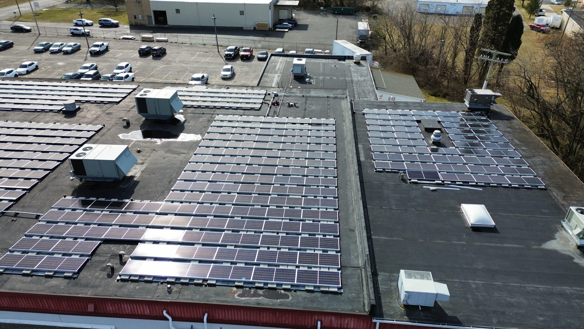 Zholares solar installation project