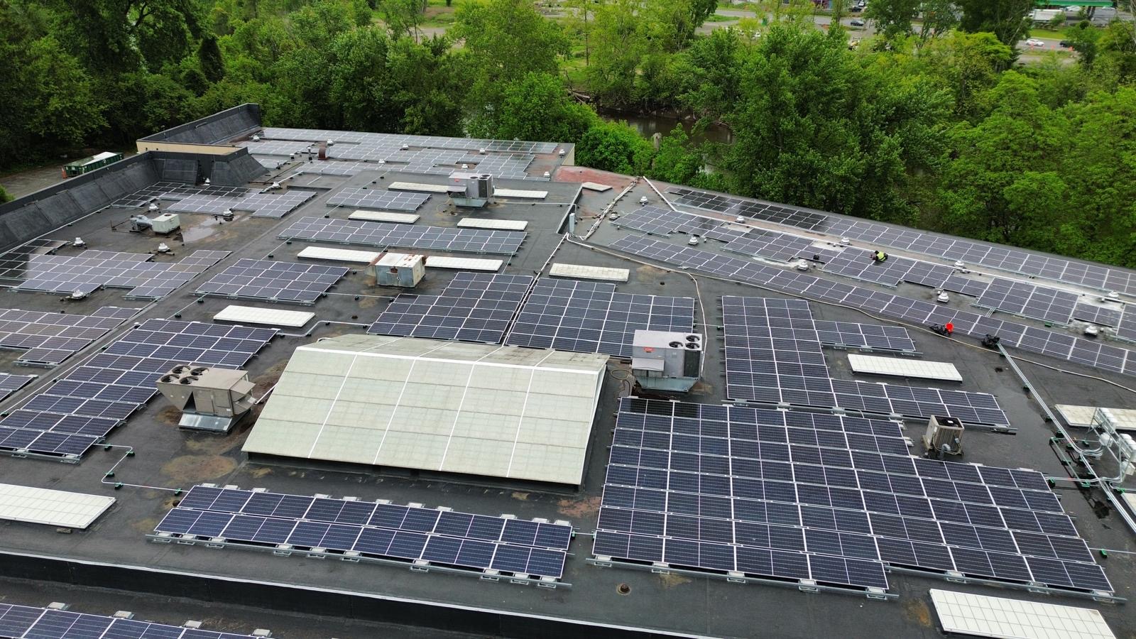 Zholares solar installation project