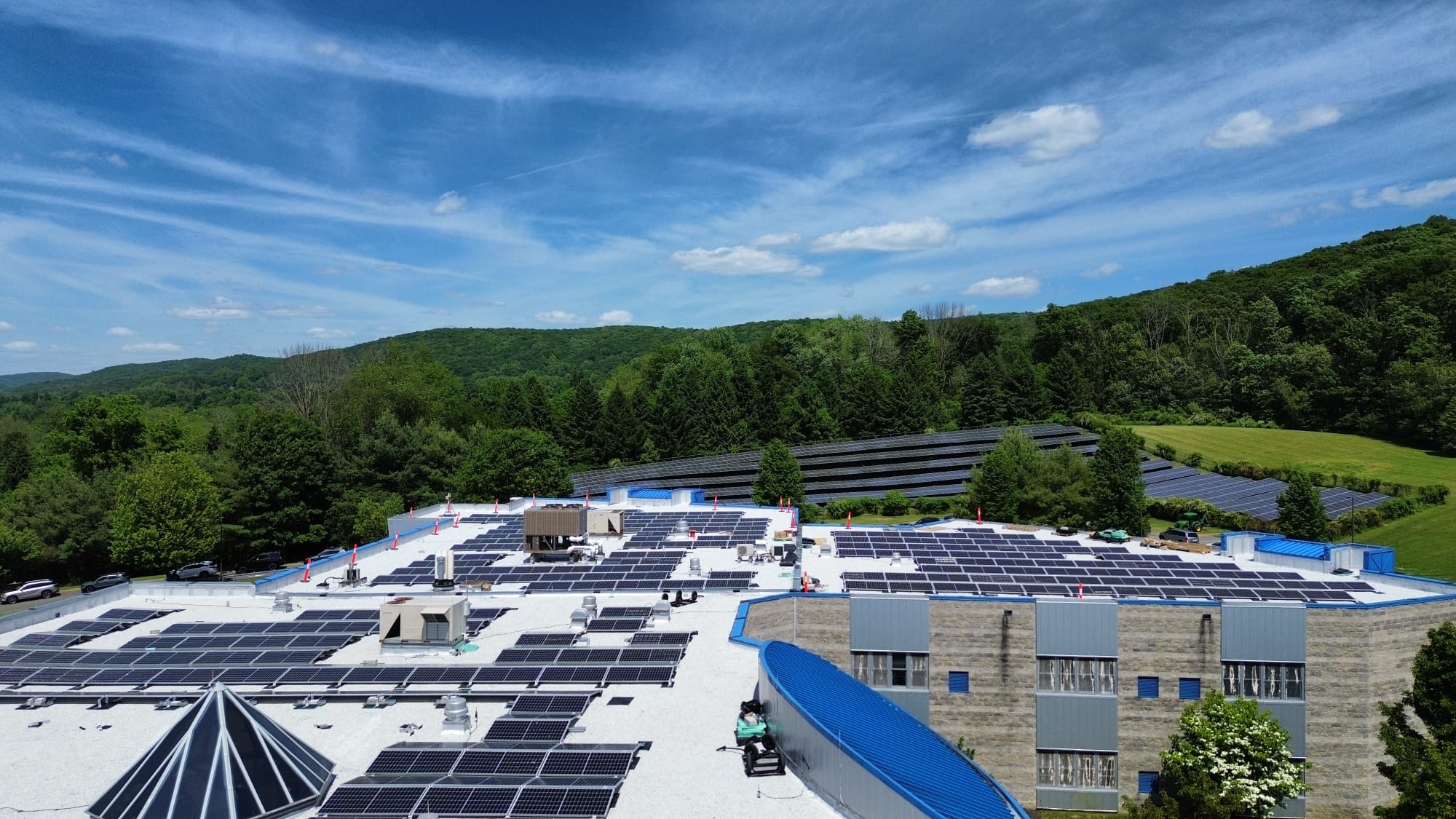 Zholares solar installation project
