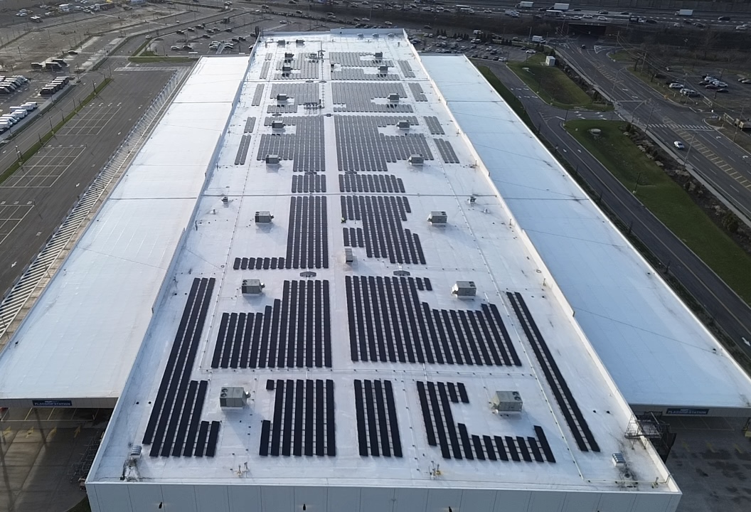 Zholares solar installation project